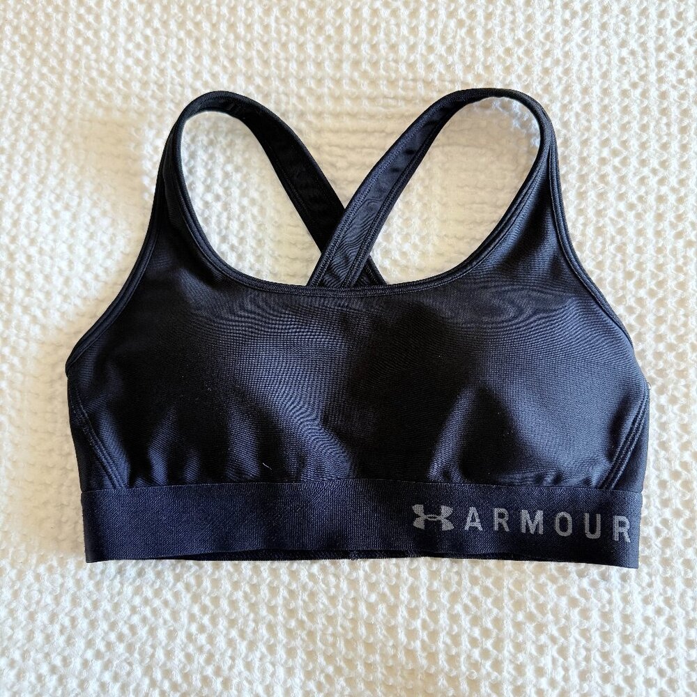 Under Armour Sports Bra - Black - Size M